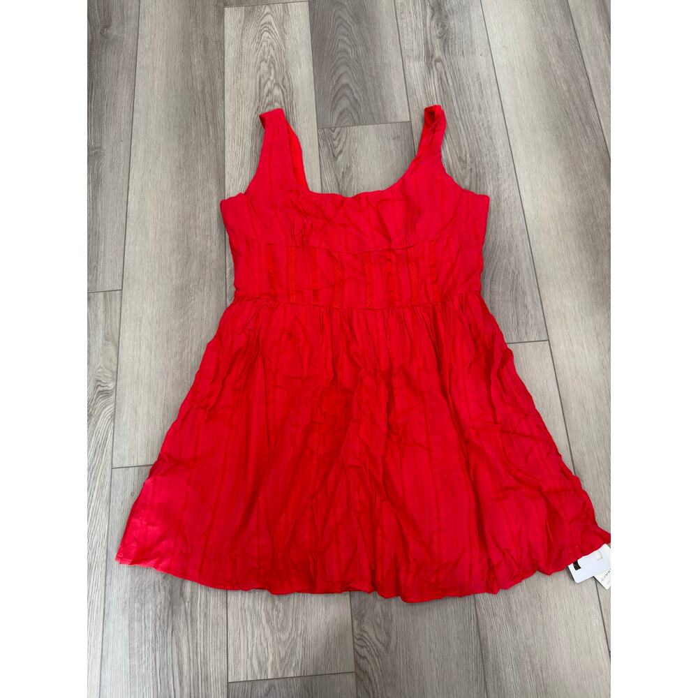 Commense Red Mini Dress - Picture 2 of 9